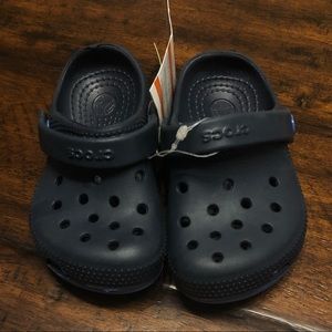 NWT- Blue Kids Crocs